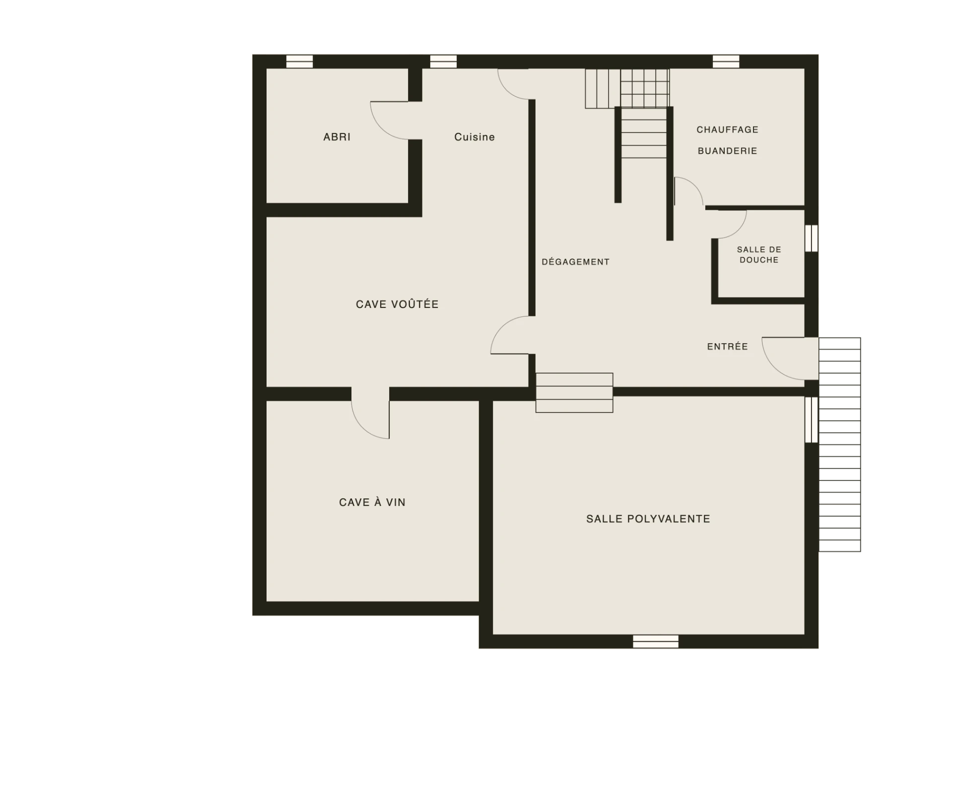 Plan du sous-sol