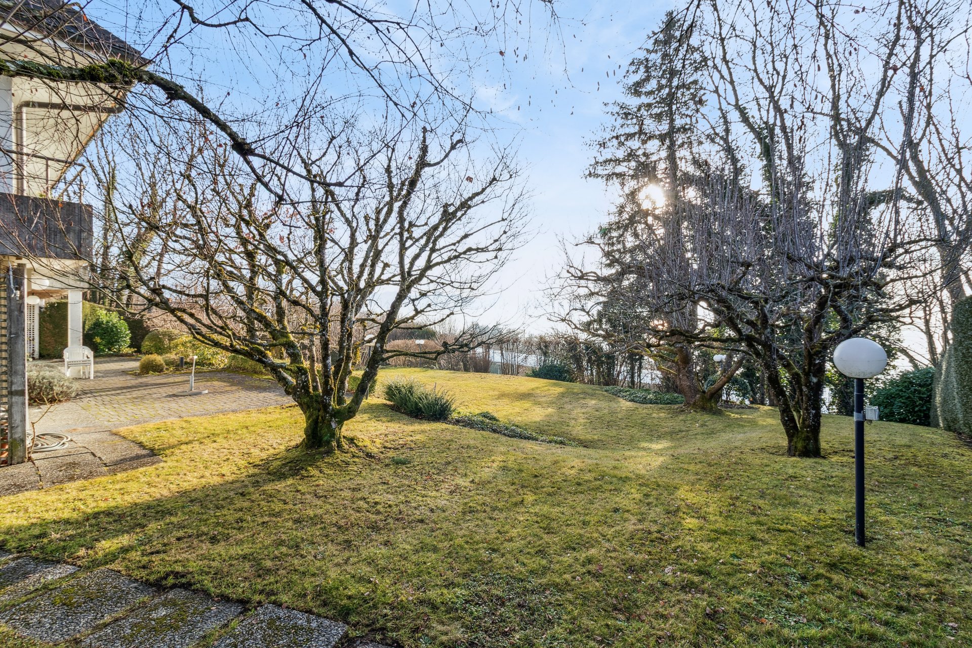 Begrünter Garten