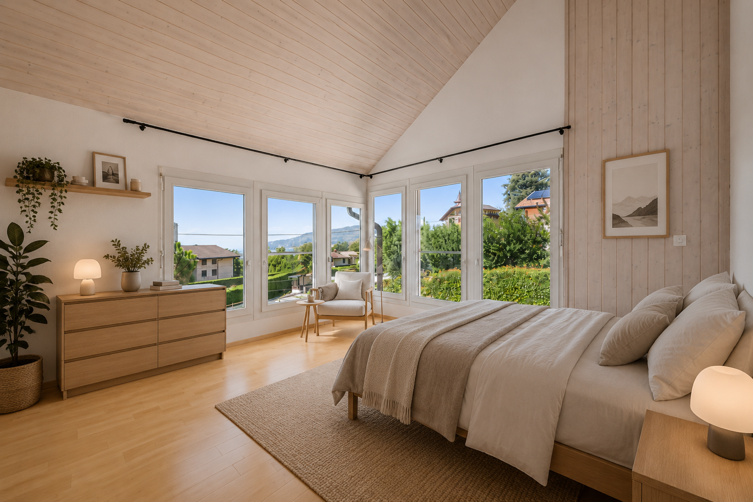 Suite parentale sous charpente