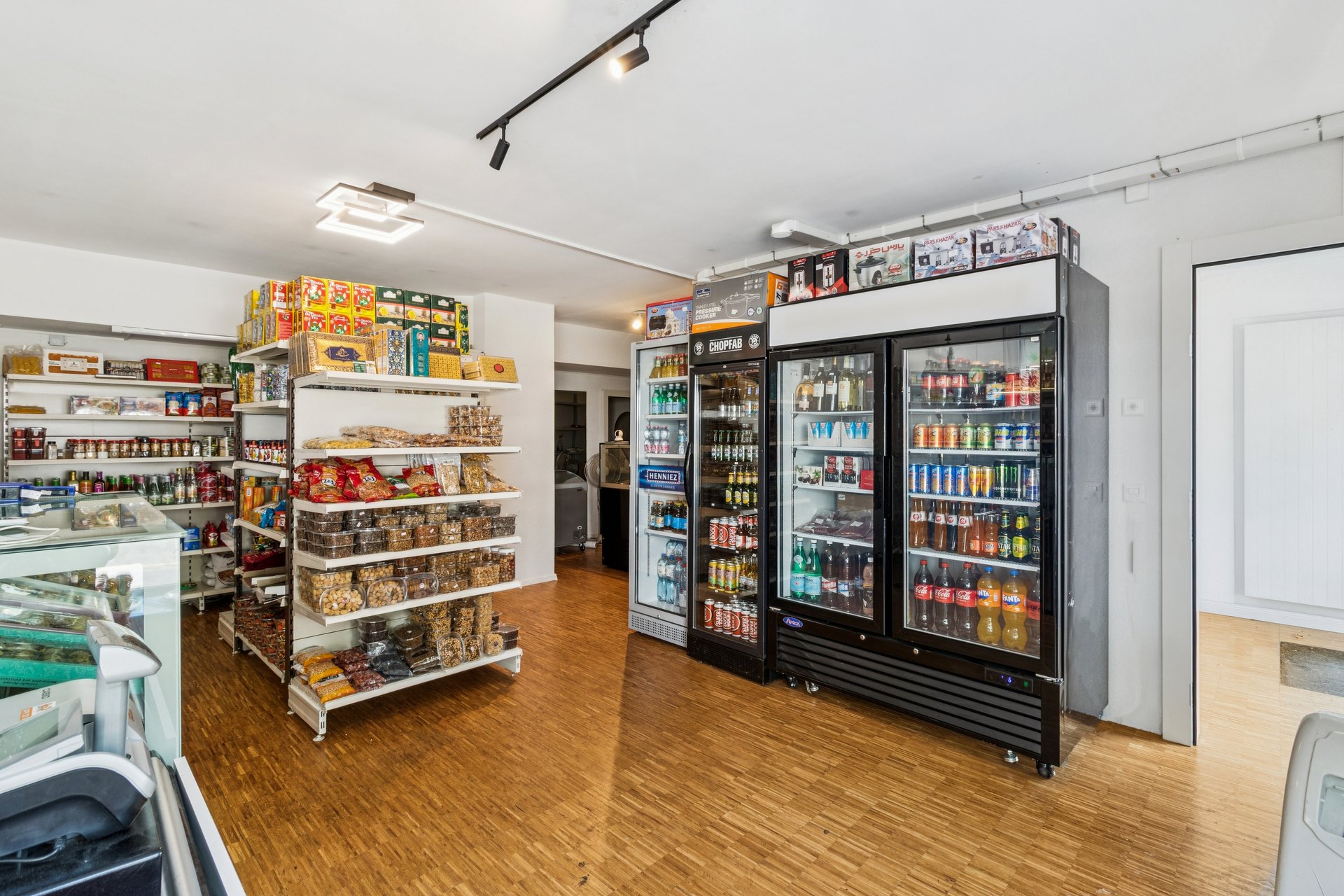 Surface de vente du local commercial