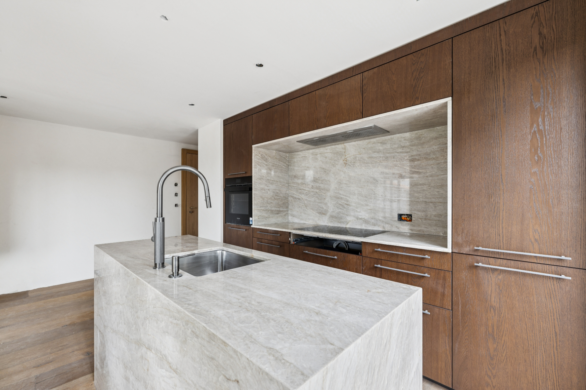 Kitchen details — Taj Mahal quartzite