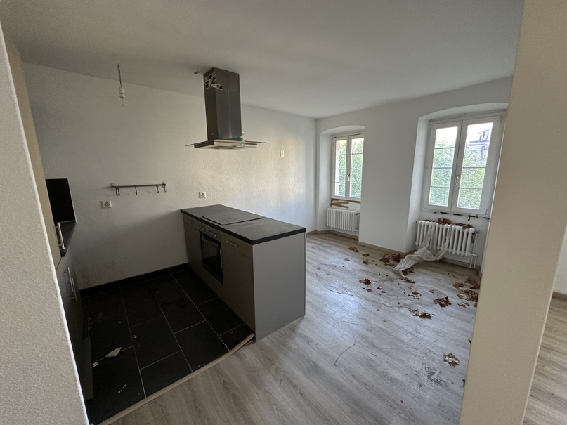 Cuisine en cours de transformation