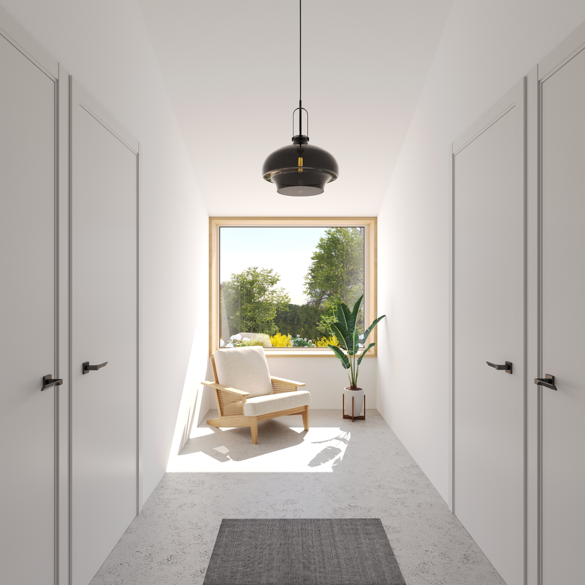 Couloir lumineux