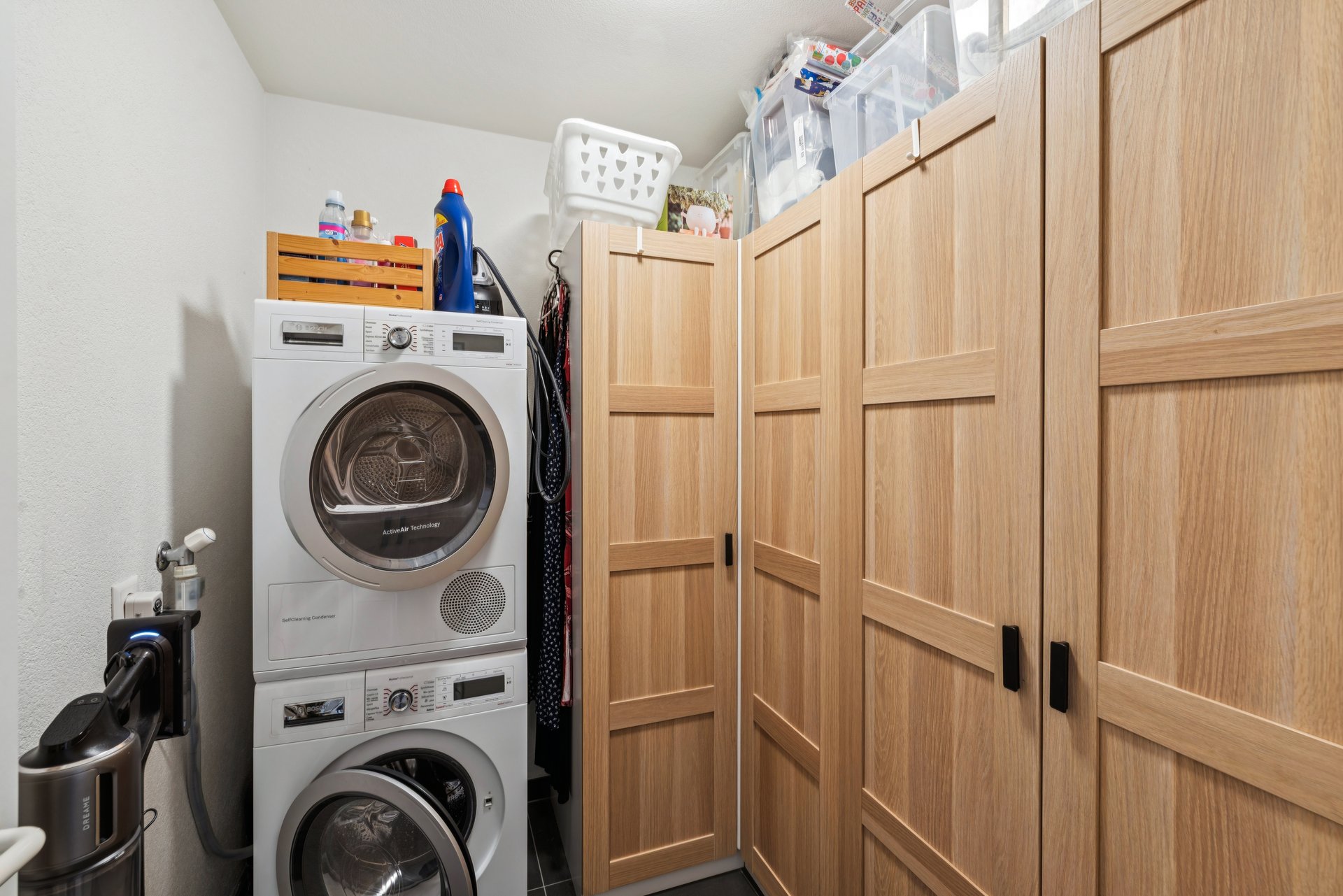 Private laundry room