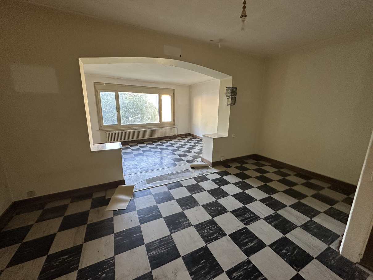 Pièce en cours de rénovation