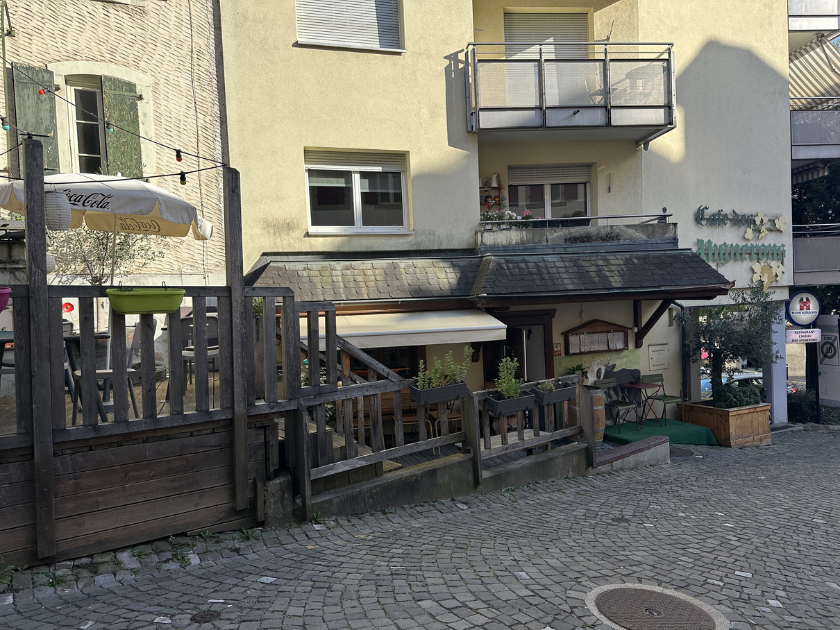 Façade arrière avec terrasse